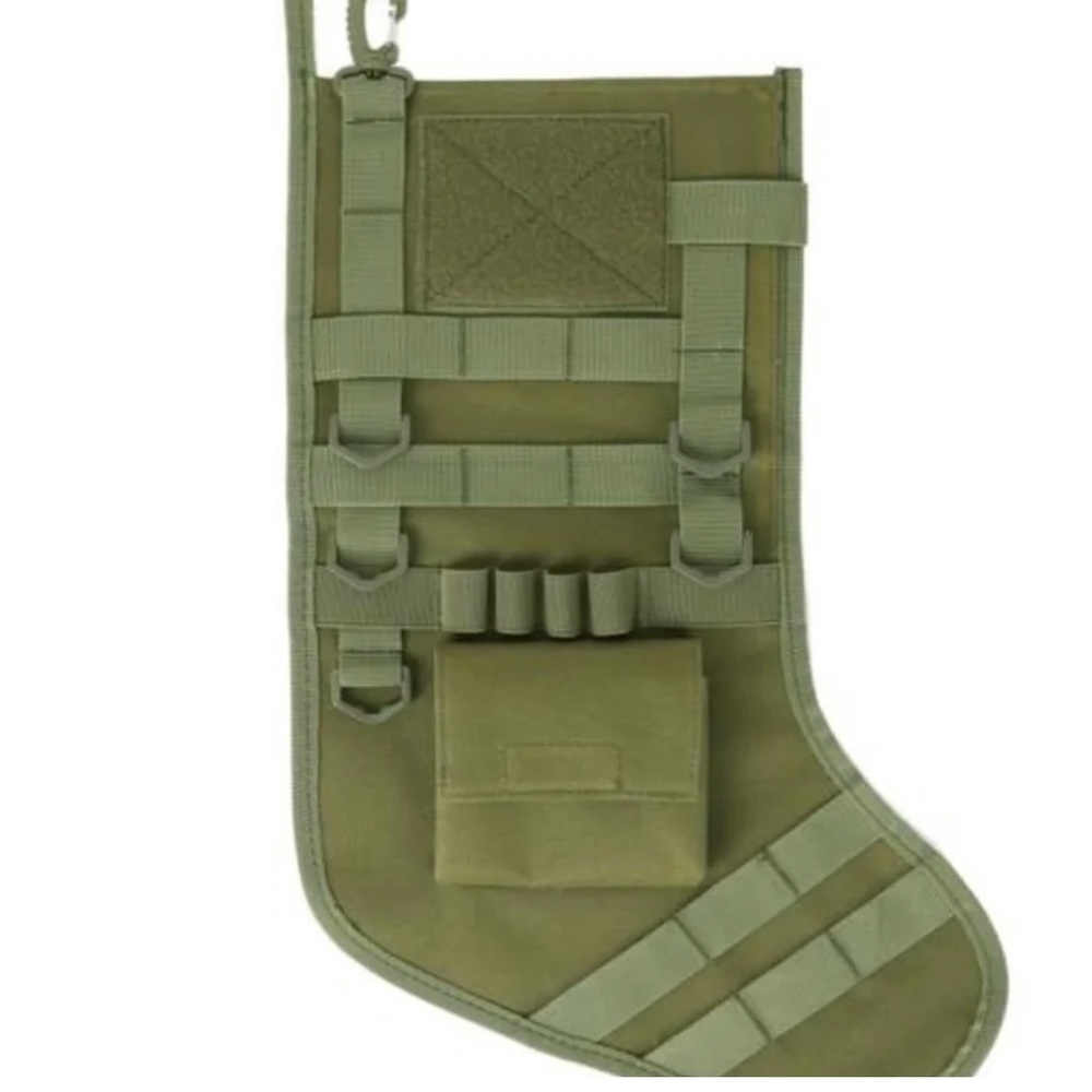 New!  OD green olive tactical stocking